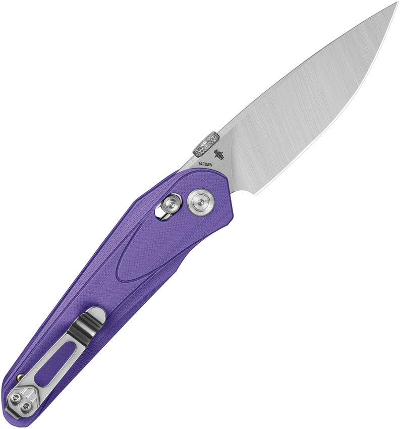 BTKG67C Bestech Knives Mothus Crossbar Lock Purple