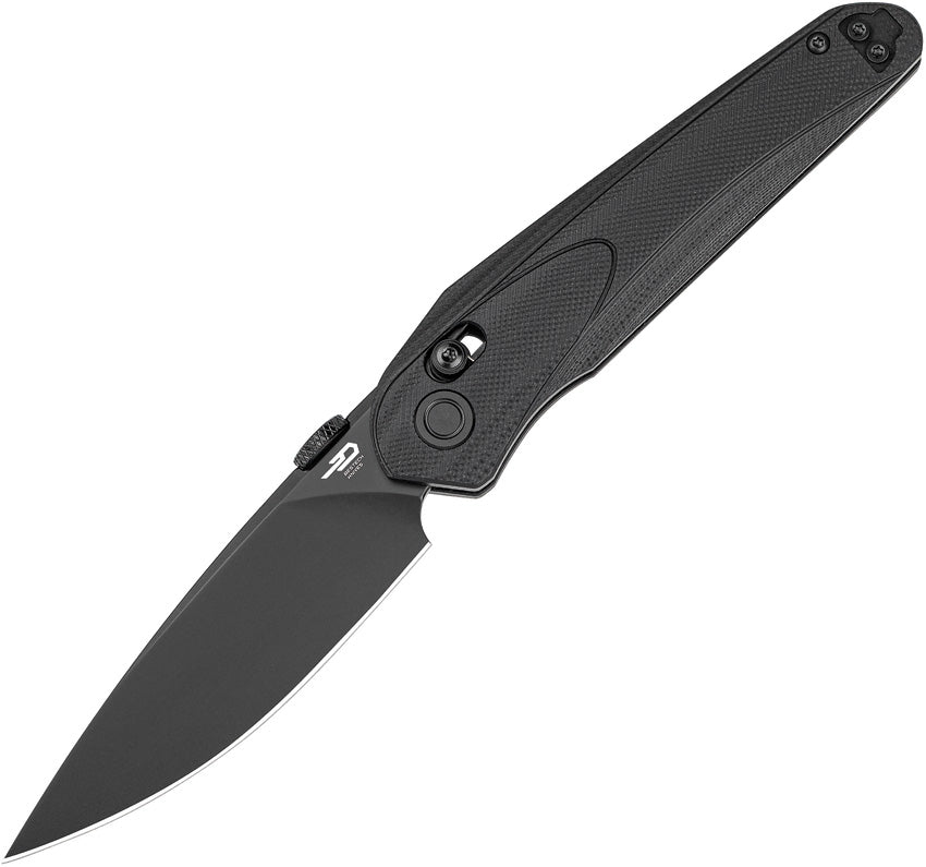 BTKG67G Bestech Knives Mothus Crossbar Lock Black