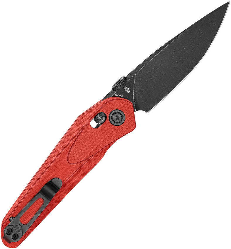 BTKG67H Bestech Knives Mothus Crossbar Lock Red