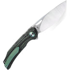 BTKL01C Bestech Knives Falko Linerlock CF Green