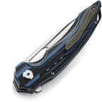 BTKL02A Bestech Knives Ornetta Linerlock Black/Blue