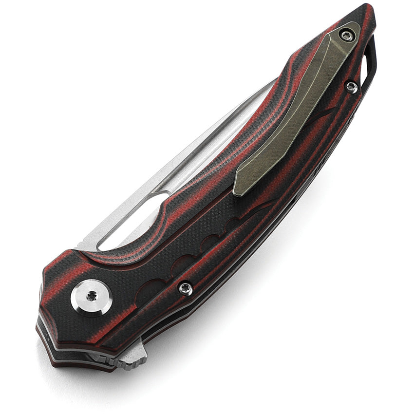 BTKL02B Bestech Knives Ornetta Linerlock Red