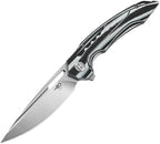 BTKL02C Bestech Knives Ornetta Linerlock Black/White