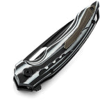 BTKL02D Ornetta Linerlock Black/White
