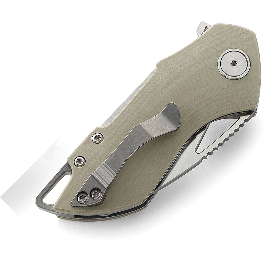 BTKL03A Bestech Knives Riverstone Linerlock Champagne