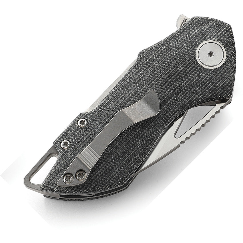 BTKL03D Bestech Knives Riverstone Linerlock Black