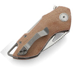 BTKL03E Bestech Knives Riverstone Linerlock Natural