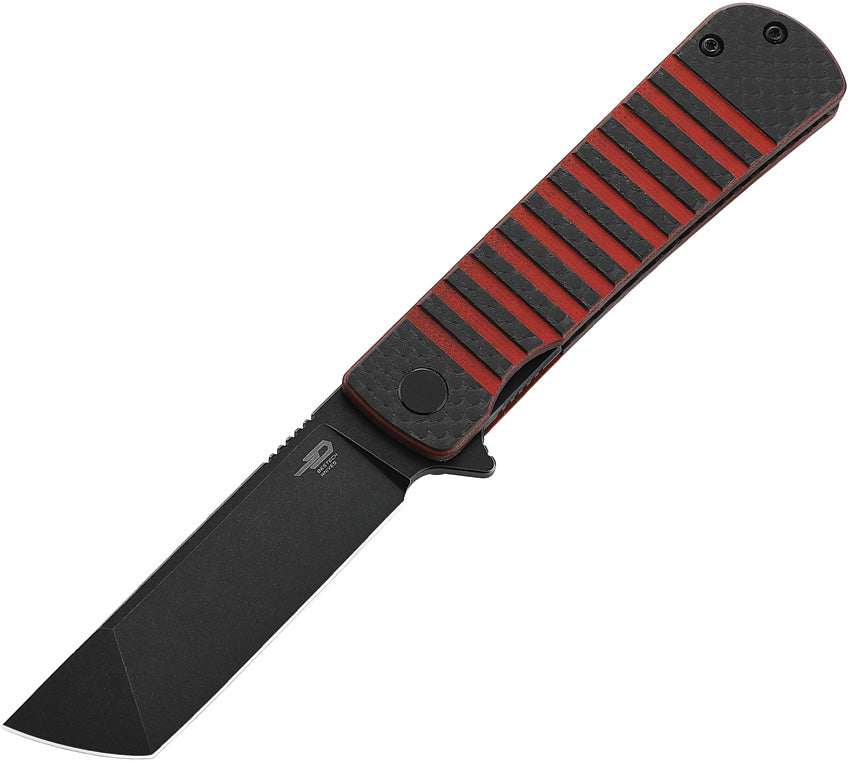 BTKL04C Bestech Knives Titan Linerlock Black/Red