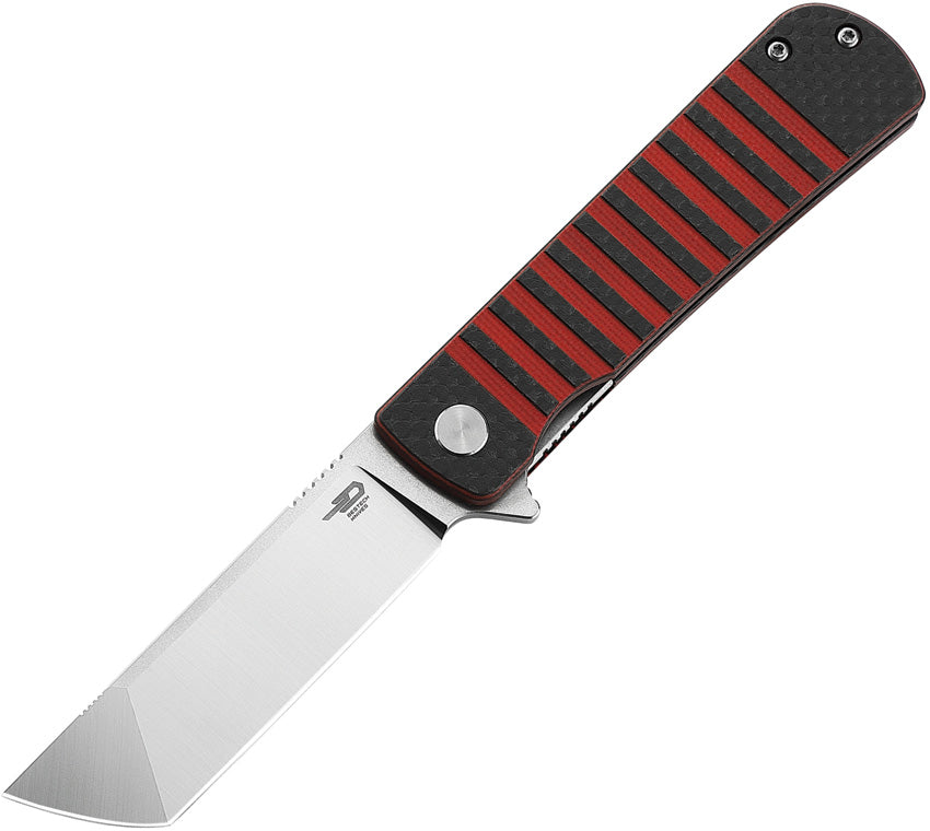 BTKL04D Bestech Knives Titan Linerlock Black/Red