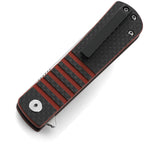 BTKL04D Bestech Knives Titan Linerlock Black/Red