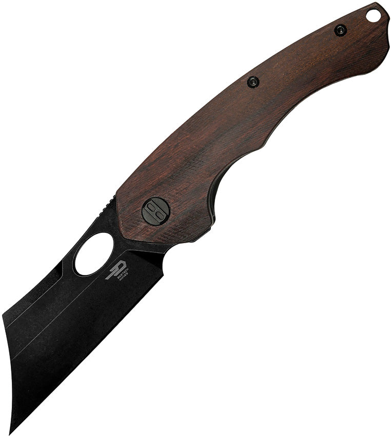 BTKL06D Bestech Knives Skirmish Linerlock Ironwood