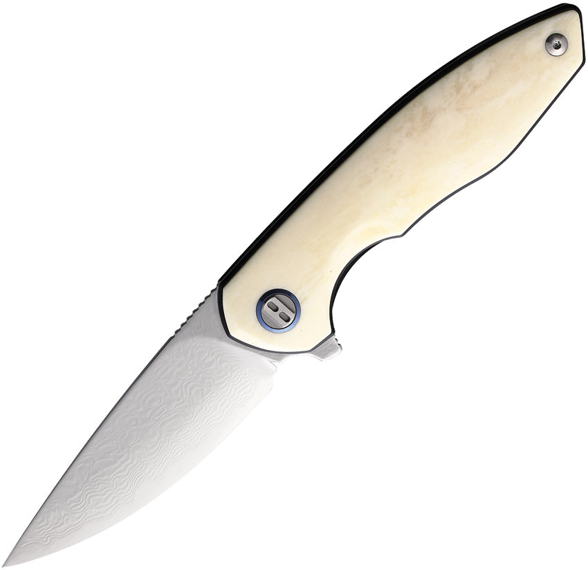 BTKL08B Bestech Knives Bambi Linerlock Ox Bone