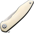 BTKL08B Bestech Knives Bambi Linerlock Ox Bone