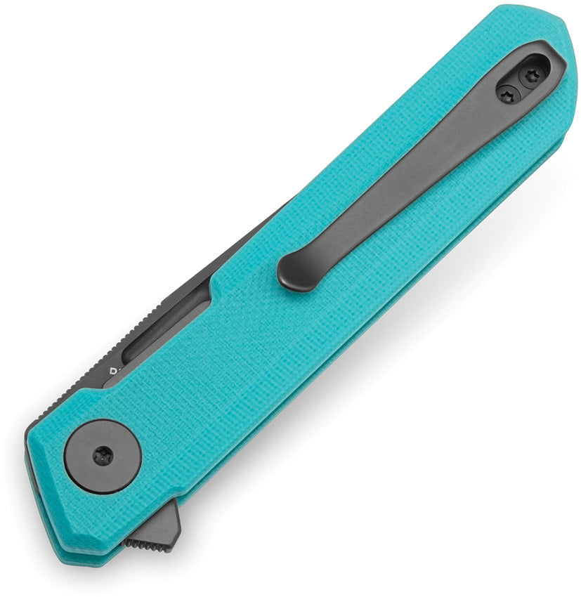 BTKMK03E Bestech Knives Mini Dundee Linerlock Teal