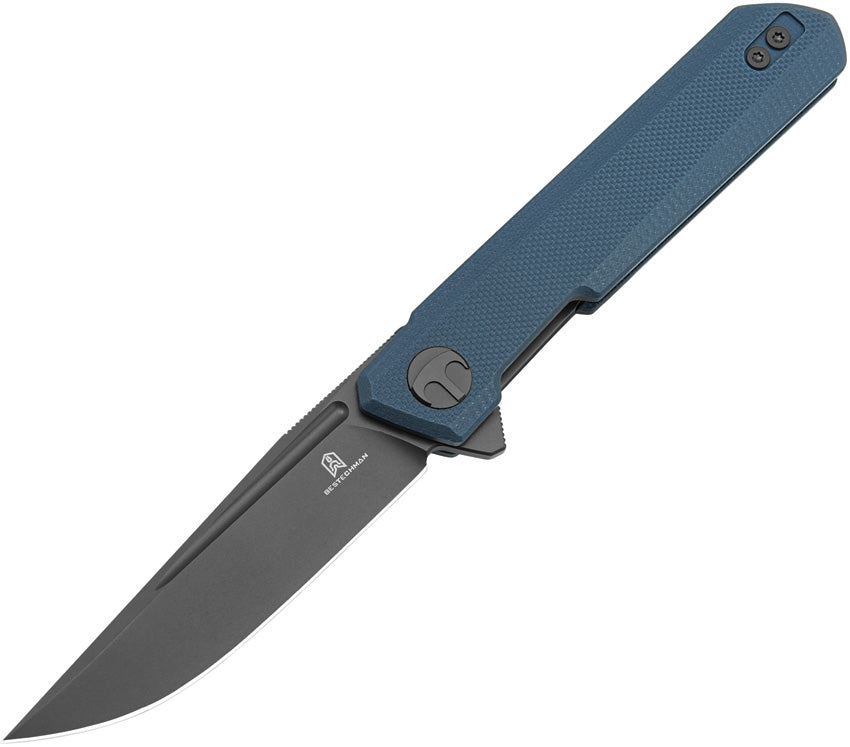 BTKMK03F Bestech Knives Mini Dundee Linerlock Slate