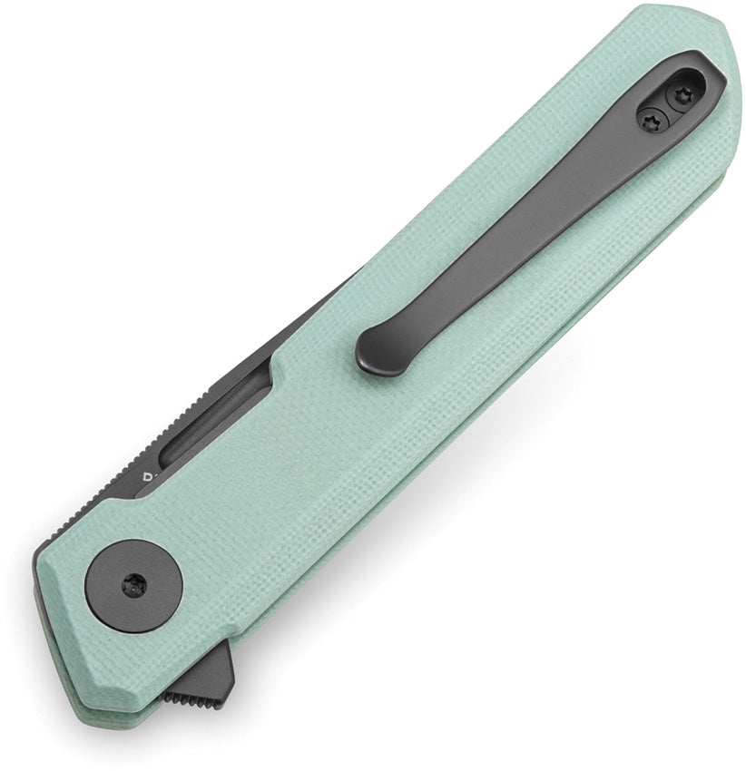 BTKMK03G Bestech Knives Mini Dundee Linerlock Teal