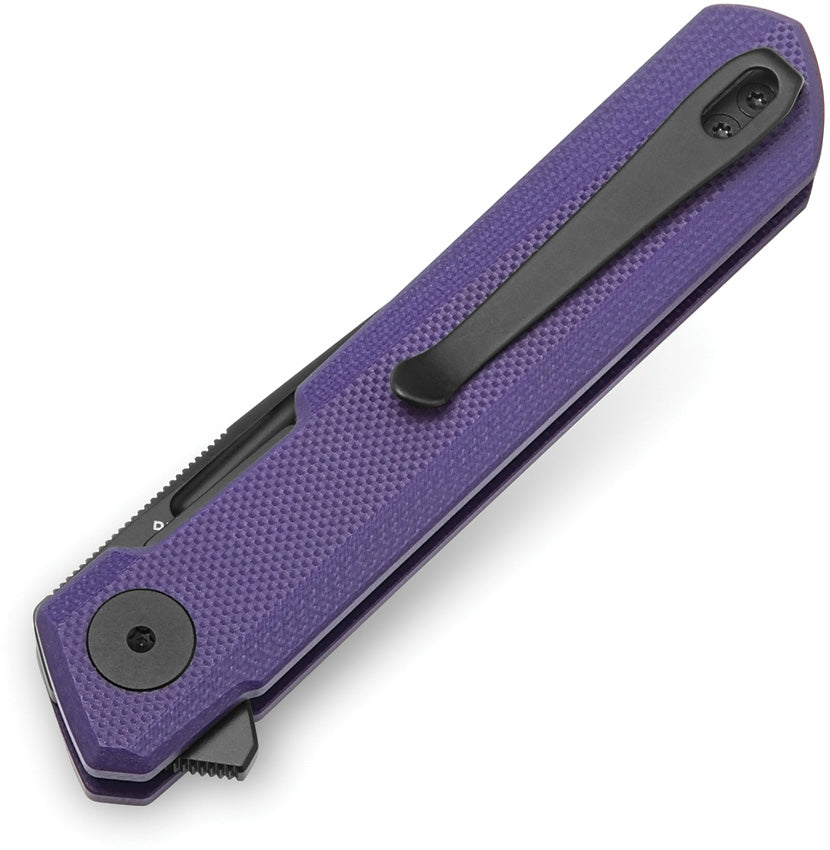 BTKMK03J Bestech Knives Mini Dundee Linerlock Purple