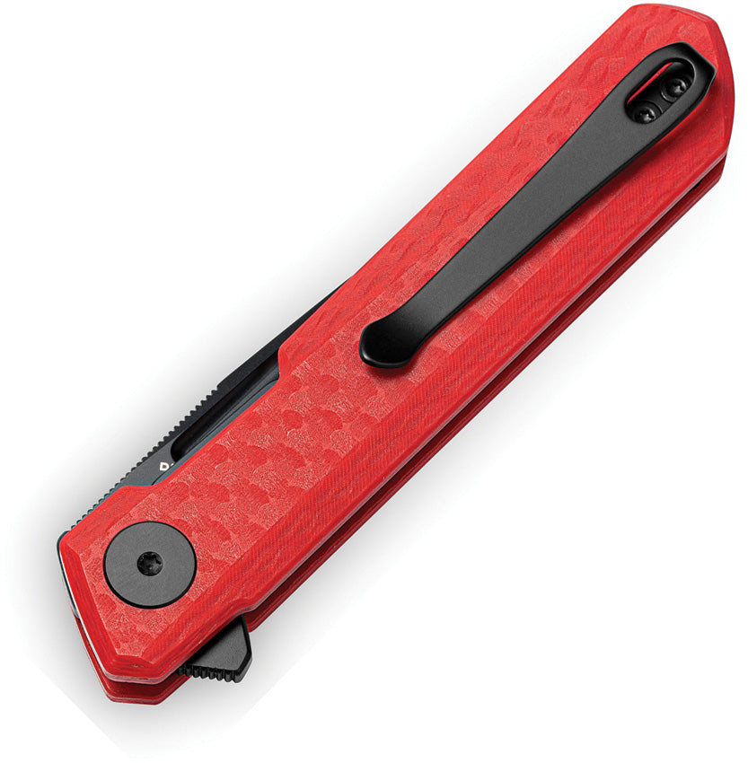 BTKMK03N Bestech Knives Mini Dundee Linerlock Red