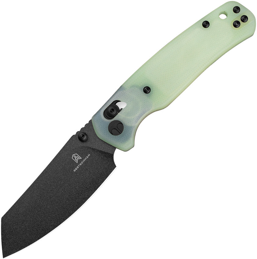 BTKMK06A Bestech Knives Cicada's Wing B-Lock Jade