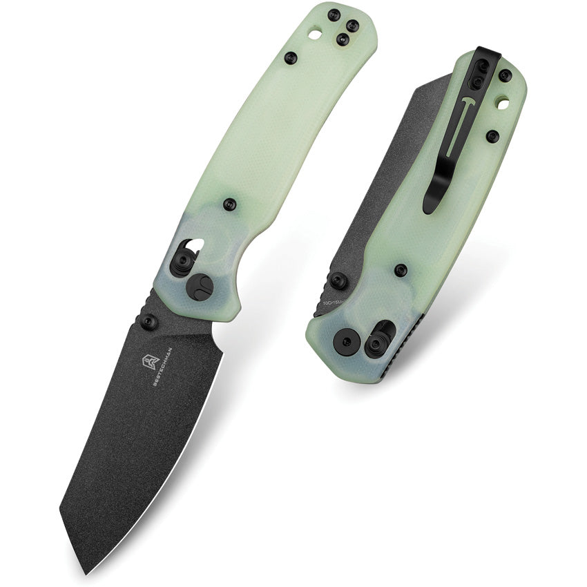 BTKMK06A Bestech Knives Cicada's Wing B-Lock Jade