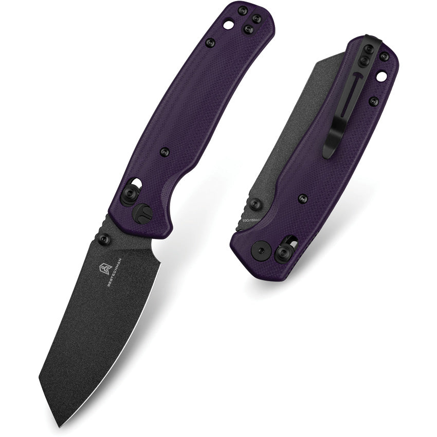 BTKMK06B Bestech Knives Cicada's Wing B-Lock Purple