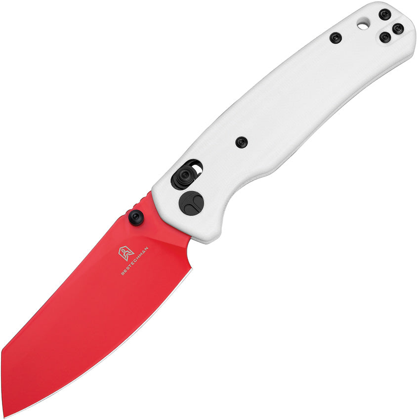 BTKMK06G Bestech Knives Cicada's Wing B-Lock White