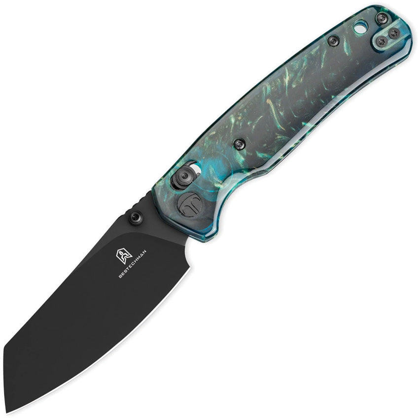 BTKMK06R Bestech Knives Cicada's Wing B-Lock Resin