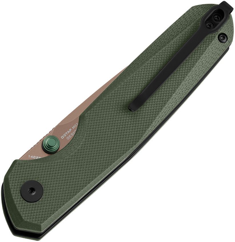 BTKMK07G Bestech Knives Bestechman Velix Button Lock