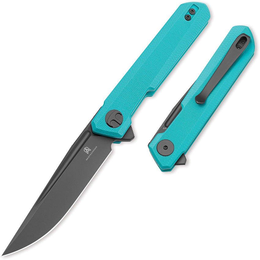 BTKMK08E Bestech Knives Bestechman Mini Dundee Teal