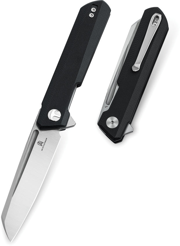BTKMK09A Bestech Knives Dundee Linerlock Black