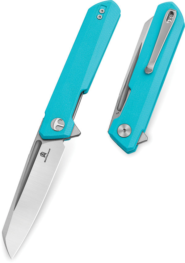 BTKMK09B Bestech Knives Dundee Linerlock Teal