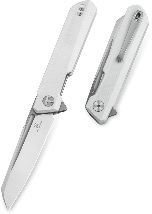 BTKMK09C Bestech Knives Dundee Linerlock White