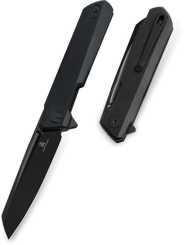 BTKMK09E Bestech Knives Dundee Linerlock Black