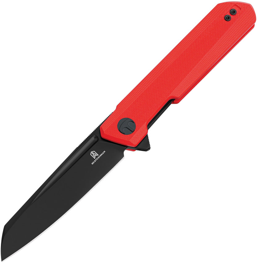 BTKMK09F Bestech Knives Dundee Linerlock Red