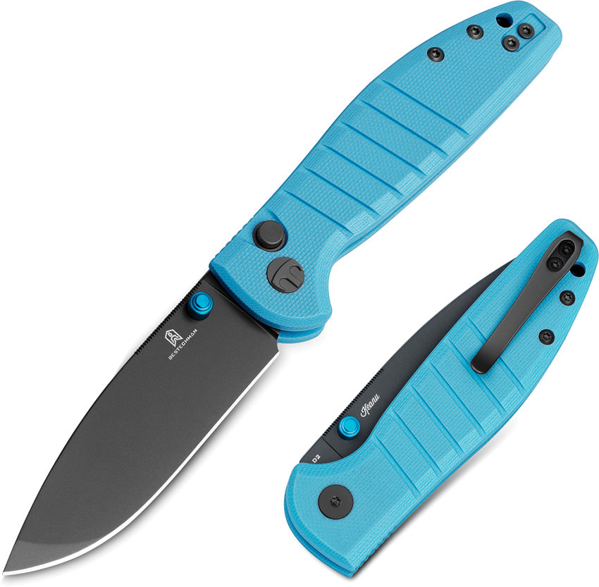BTKMK10D Bestech Knives Bestechman Goodboy Jr. Teal