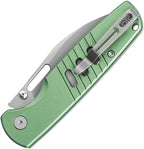 BTKMK15C Bestech Knives Vector Button Lock Green