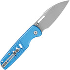 BTKMK15D Bestech Knives Vector Button Lock Blue