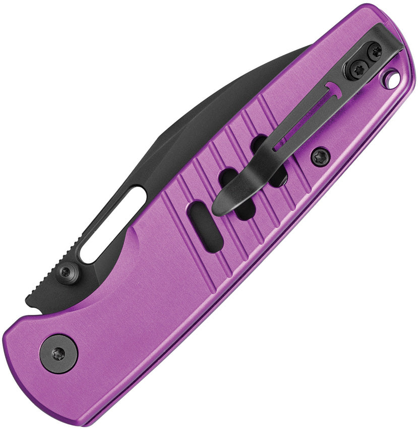 BTKMK15F Bestech Knives Vector Button Lock Purple