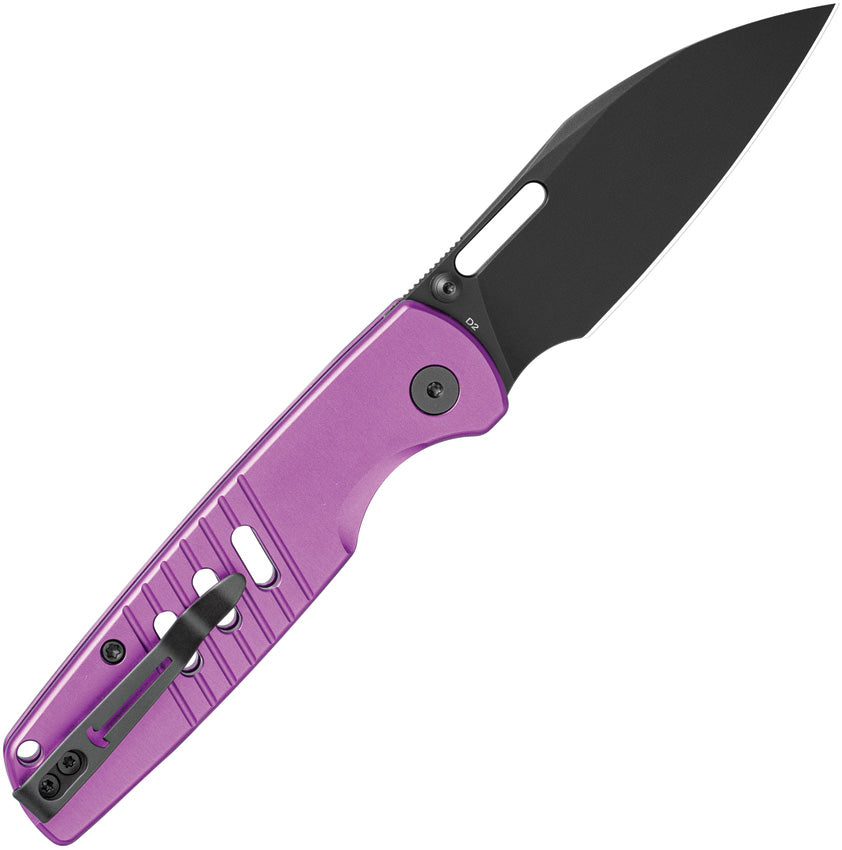 BTKMK15F Bestech Knives Vector Button Lock Purple