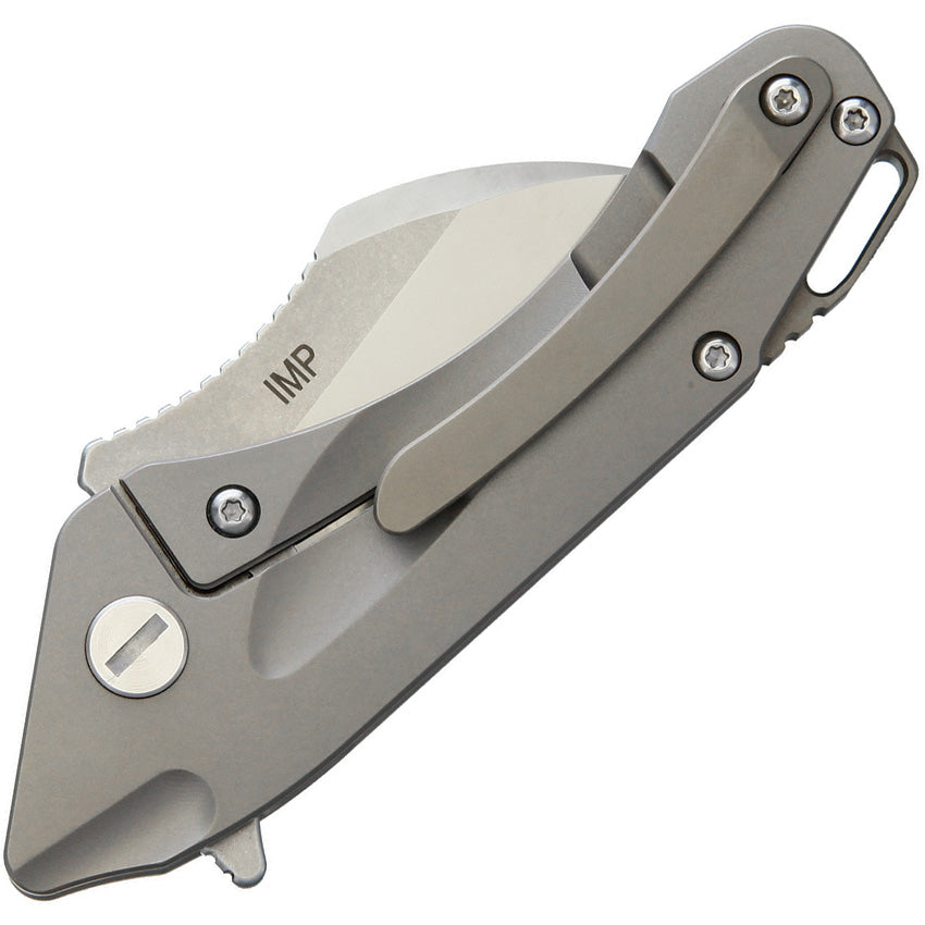 BTKT1710A Bestech Knives IMP Titanium Framelock CF