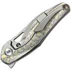 BTKT1810E Bestech Knives The Reticulan Framelock Gray