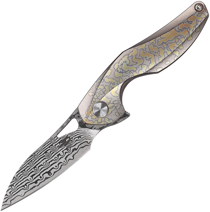 BTKT1810K Bestech Knives The Reticulan Framelock Gray