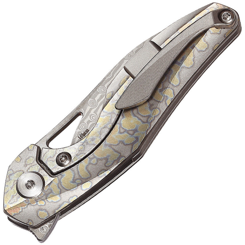 BTKT1810K Bestech Knives The Reticulan Framelock Gray