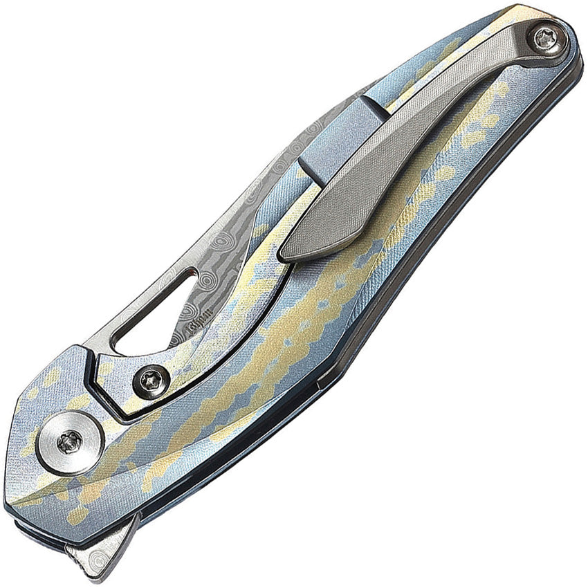 BTKT1810L Bestech Knives The Reticulan Framelock Blue