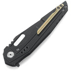 BTKT1902D Bestech Knives Malware Framelock CF Black