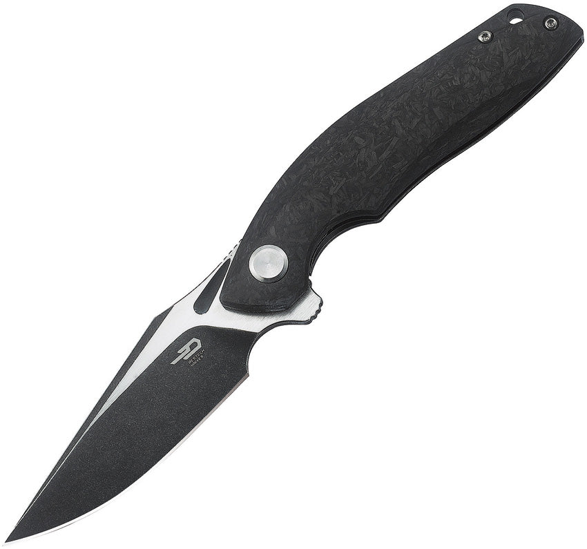 BTKT1905C2 Bestech Knives Ghost Framelock CF Black