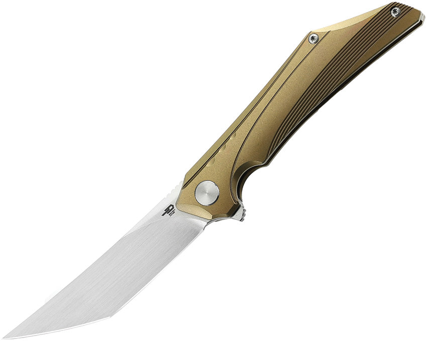 BTKT1911C Bestech Knives Kamoza Framelock Gold