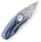 BTKT1913G Tulip Damasteel Framelock Blue