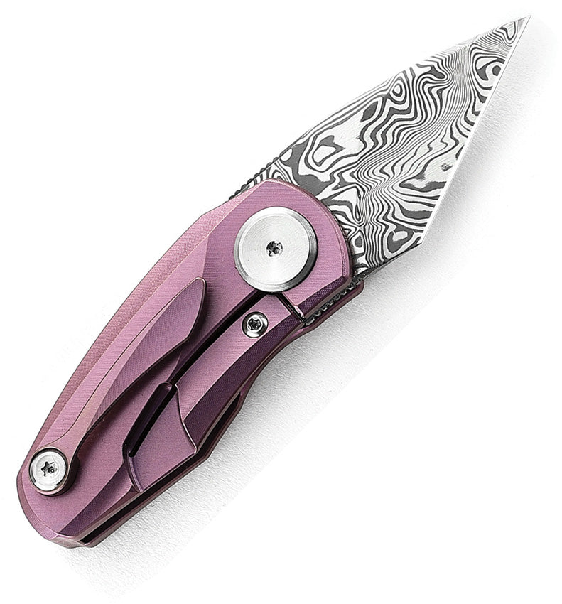BTKT1913H Tulip Damasteel Framelock Purp