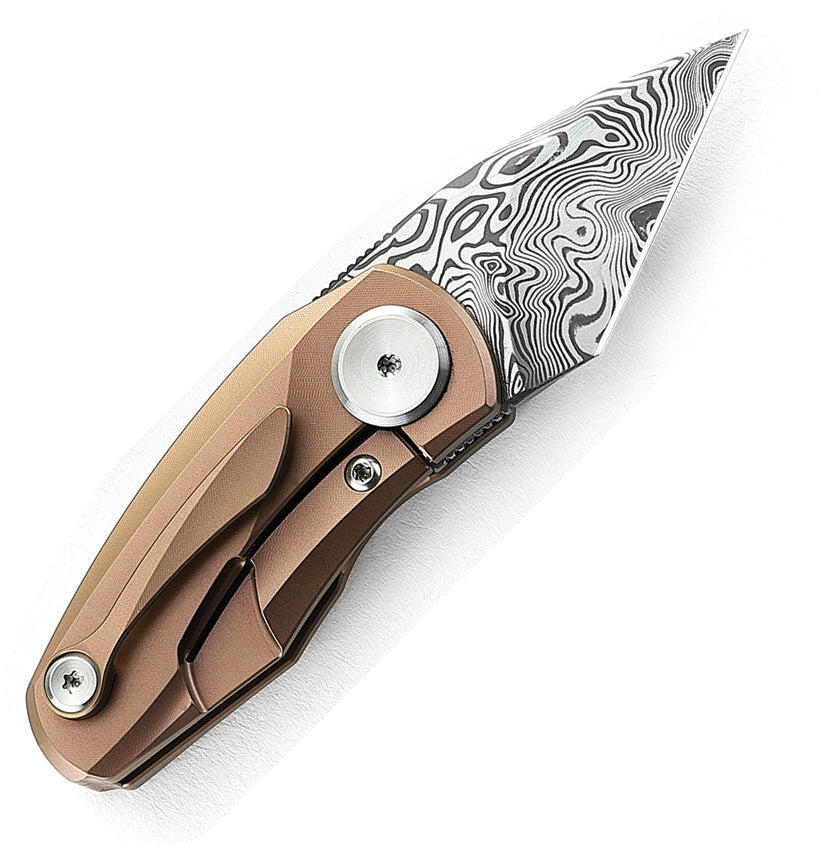 BTKT1913I Tulip Damasteel Framelock Pink